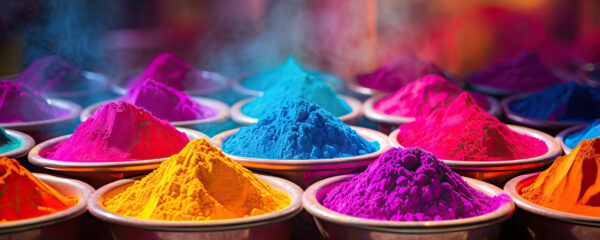 La poudre Holi