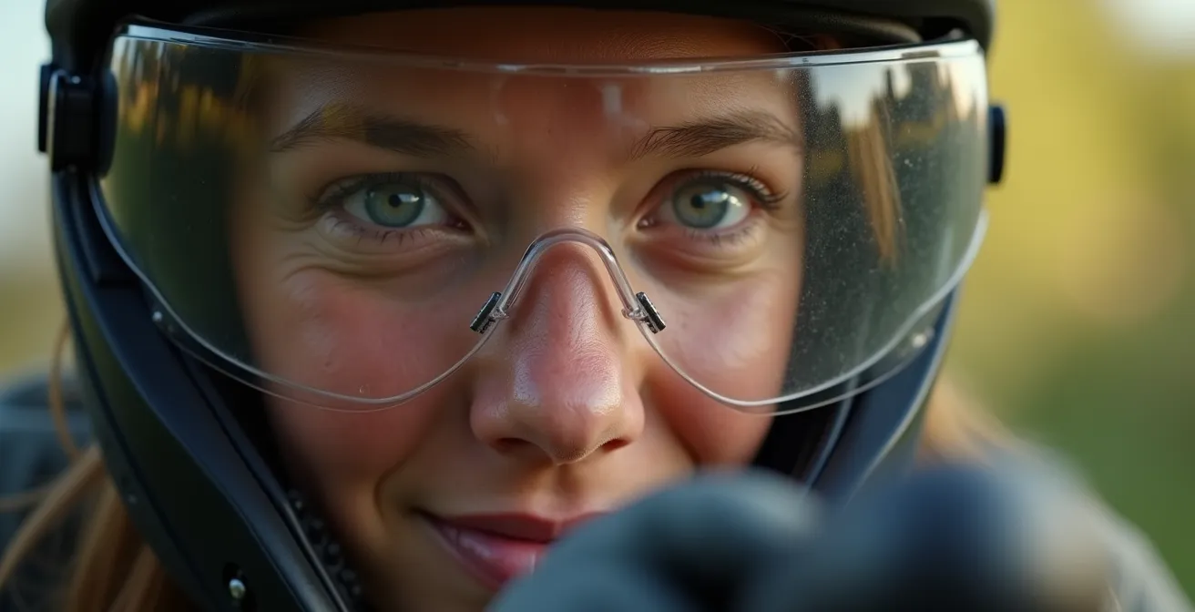 Axe Humain & Émotionnel : visage expressif d'un participant en pleine concentration